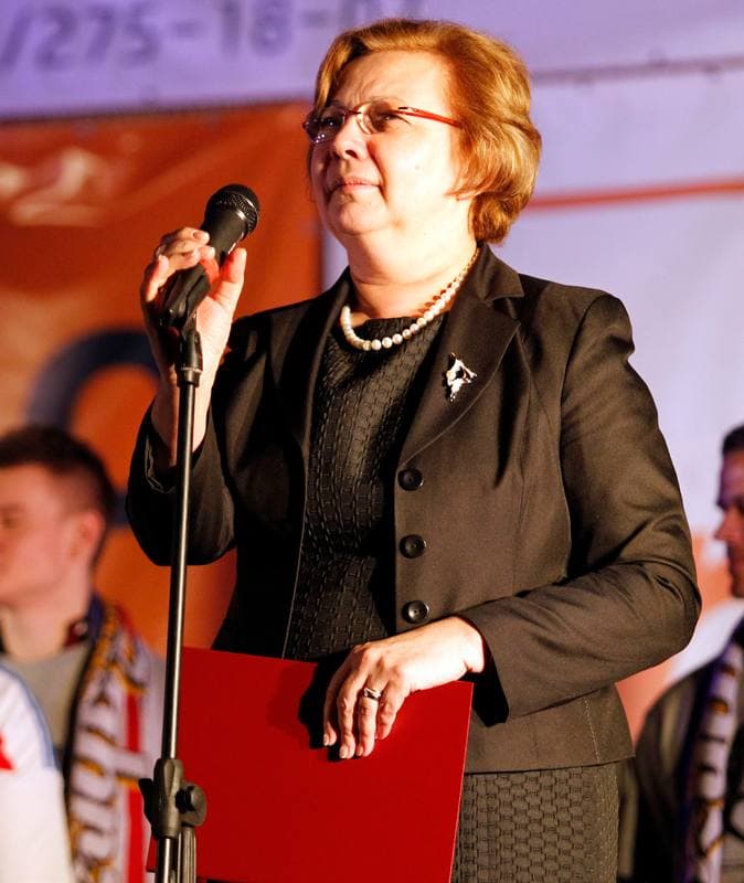Football. Gornik Zabrze. Team Presentation. 08.02.2014