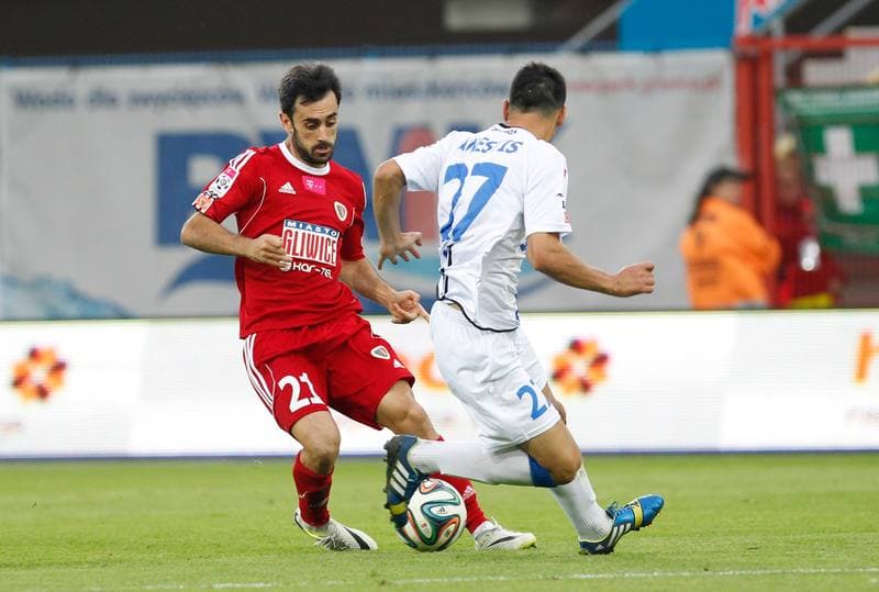 Football. T-Mobile Ekstraklasa. Piast Gliwice - Zawisza Bydgoszcz. 29.08.2014