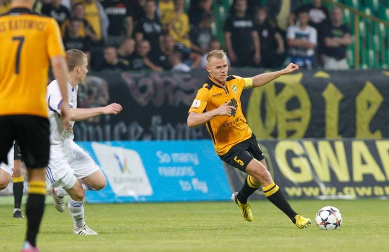 Football. I Liga. GKS Katowice - Wigry Suwalki. 06.09.2014