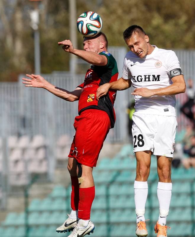 Football. Polish Cup. GKS Tychy - Zaglebie Lubin. 23.10.2013