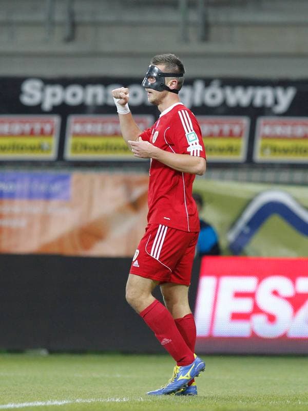 Football. T-Mobile Ekstraklasa. Podbeskidzie Bielsko Biala - Piast Gliwice. 27.09.2013