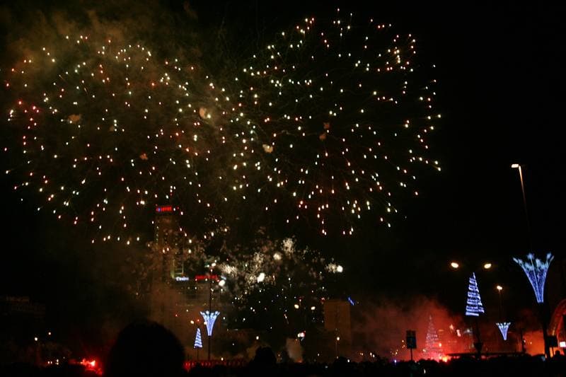 Fireworks Show. Katowice. 31.12.2014