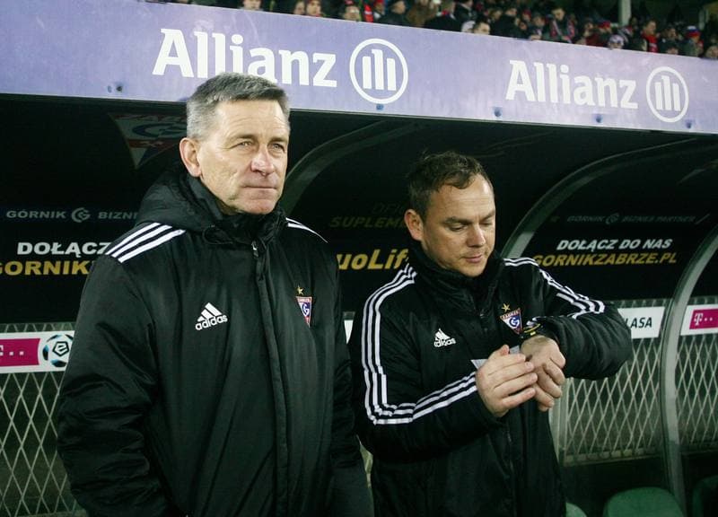 Football. T-Mobile Ekstraklasa. Gornik Zabrze - Slask Wroclaw. 18.10.2013