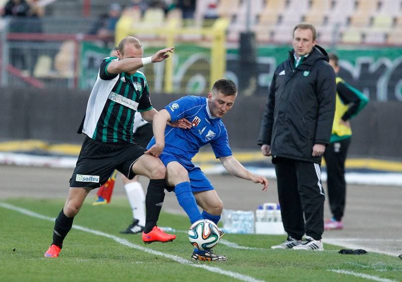 Football. II Liga. ROW Rybnik - MKS Kluczbork. 18.04.2015