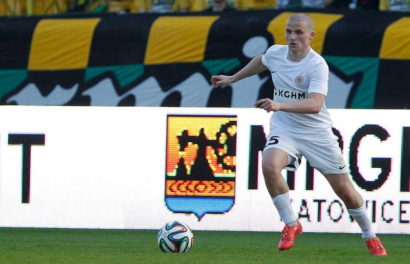 Football. I Liga. GKS Katowice - Zaglebie Lubin. 25.04.2015