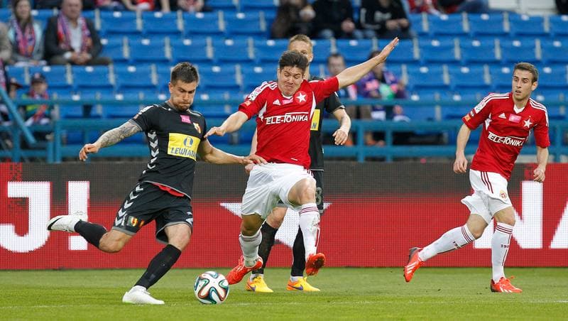 Football. T-Mobile Ekstraklasa. Wisla Krakow - Korona Kielce. 22.11.2013