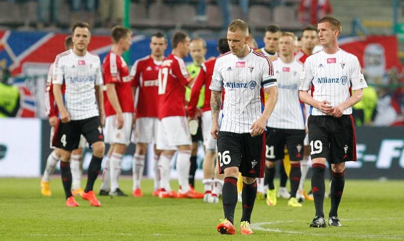 Football. T-Mobile Ekstraklasa. Wisla Krakow - Gornik Zabrze. 09.05.2015