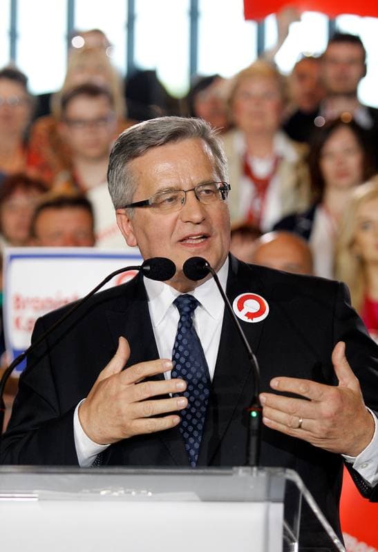 Bronislaw Komorowski. Election Convention. 18.05.2015