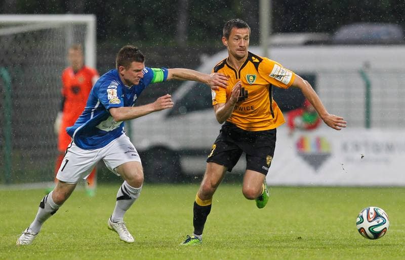 Football. I Liga. GKS Katowice - Sandecja Nowy Sacz. 23.05.2015