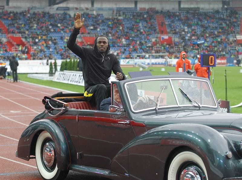 Athletics. IAAF Golden Spike. Usain Bolt - . 26.05.2015
