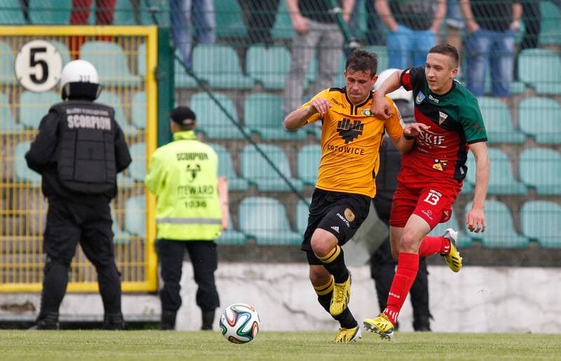 Football. I Liga. GKS Tychy - GKS Katowice. 10.11.2013