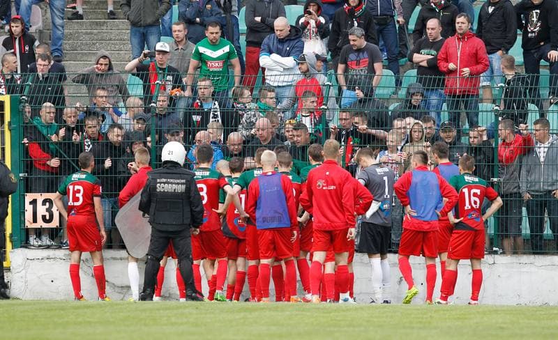 Football. I Liga. GKS Tychy - GKS Katowice. 10.11.2013