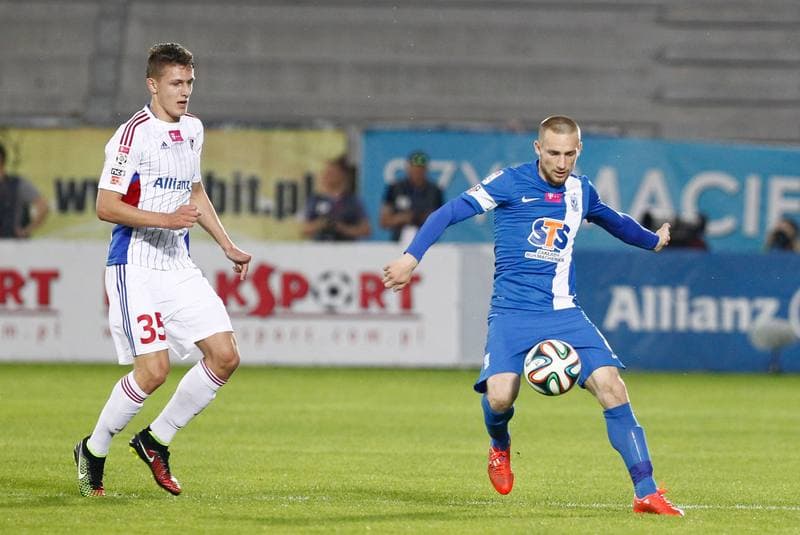 Football. T-Mobile Ekstraklasa. Gornik Zabrze - Lech Poznan. 21.07.2014