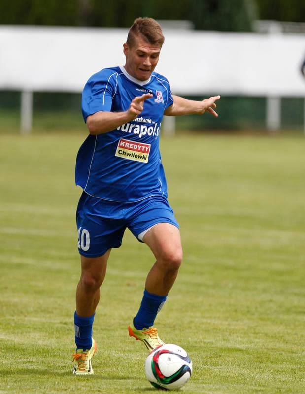 Football. Sparing. Podbeskidzie Bielsko Biala - LZS Piotrowka. 24.06.2015