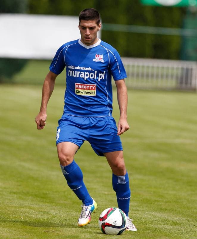 Football. Sparing. Podbeskidzie Bielsko Biala - LZS Piotrowka. 24.06.2015
