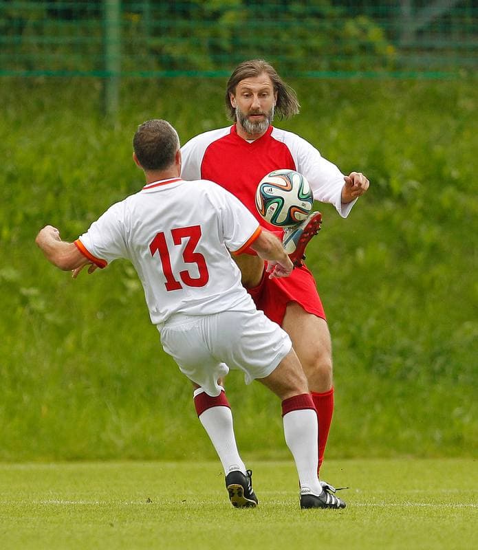 Football. Sportowa Lekcja Historii. Gornik Zabrze - AS Roma. 27.06.2015