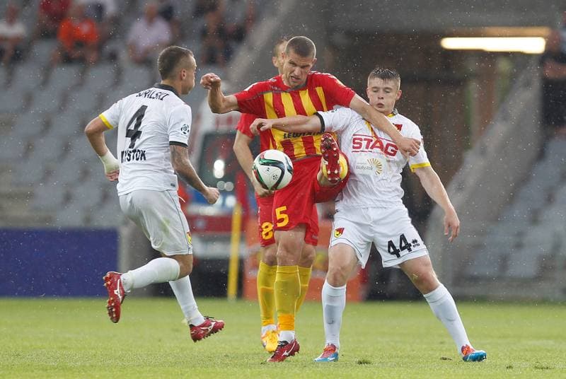 Football. PKO BP Ekstraklasa. Korona Kielce - Jagiellonia Bialystok. 19.07.2015