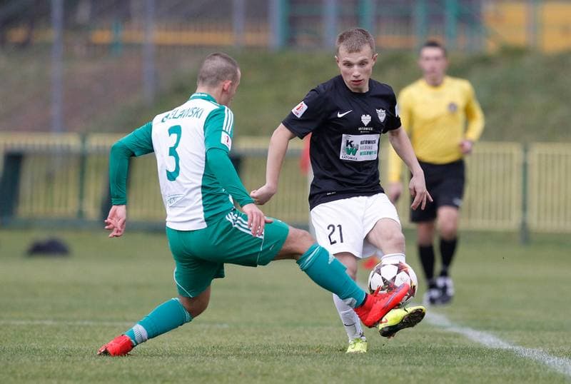 Football. I Liga. Rozwoj Katowice - Olimpia Grudziadz. 21.11.2015
