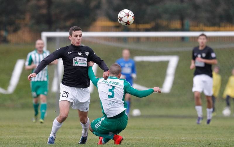 Football. I Liga. Rozwoj Katowice - Olimpia Grudziadz. 21.11.2015
