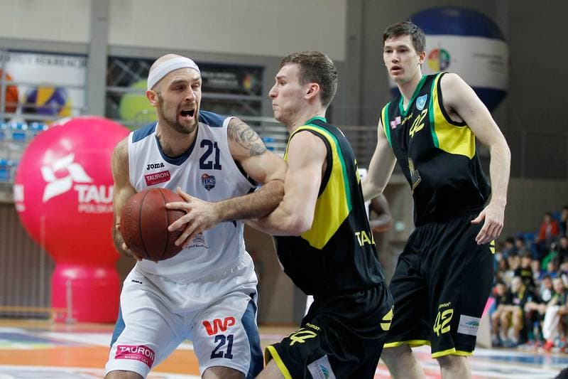 Basketball. Tauron Basket Liga. MKS Dabrowa Gornicza - Siarka Tarnobrzeg. 03.01.2016