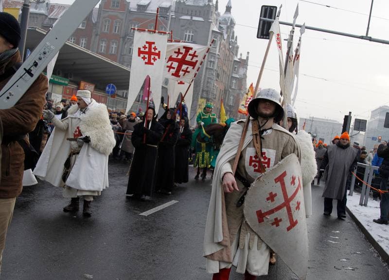 Three Kings Procession. Katowice. 06.01.2016