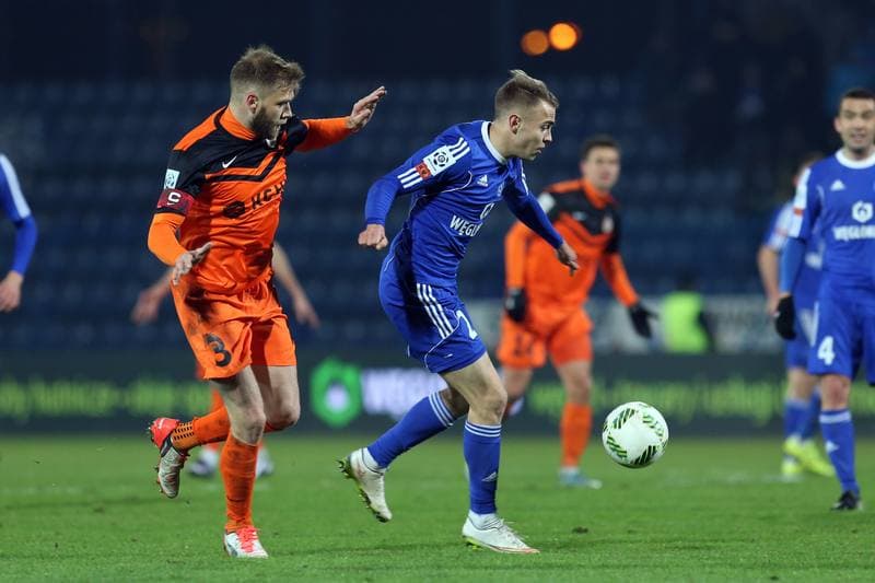 Football. Ekstraklasa. Ruch Chorzow - Zaglebie Lubin. 12.02.2016