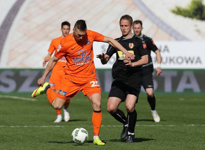Football. Ekstraklasa. Termalica Bruk-Bet Nieciecza - Korona Kielce. 02.04.2016