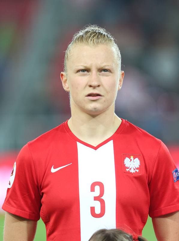 Football. Women's European Championship Qualifiers. Poland - Denmark. 07.04.2016