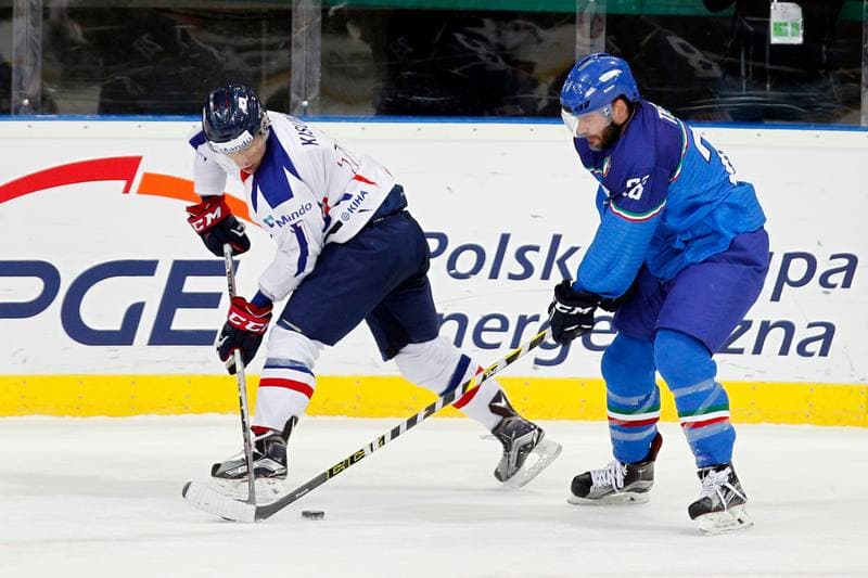 Ice Hockey. World Championship Division 1A. Italy - Korea. 29.04.2016
