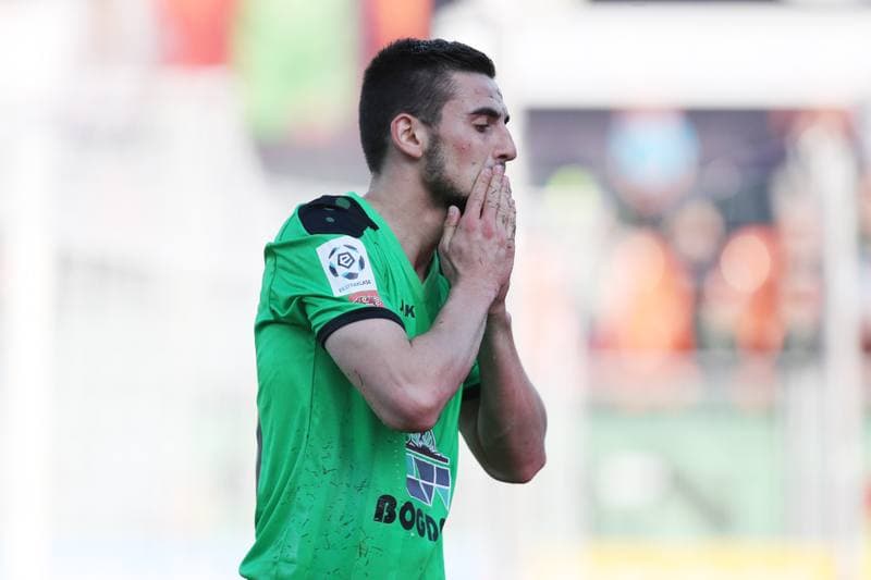 Football. PKO BP Ekstraklasa. Termalica Bruk-Bet Nieciecza - Gornik Leczna. 30.04.2016