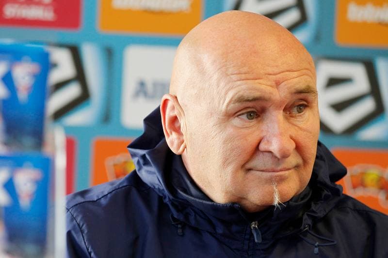 Football. Gornik Zabrze. Press Conference. 09.05.2016