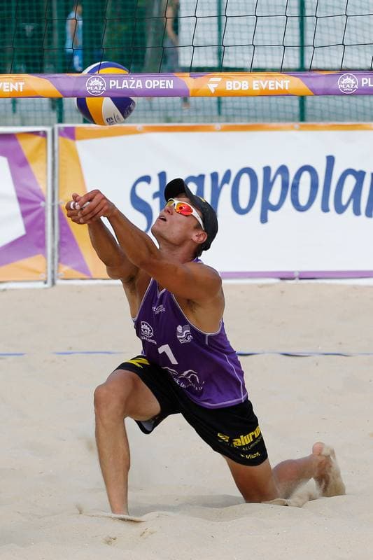 Beach Volleyball. Plaza Open 2016. Final. 10.07.2016