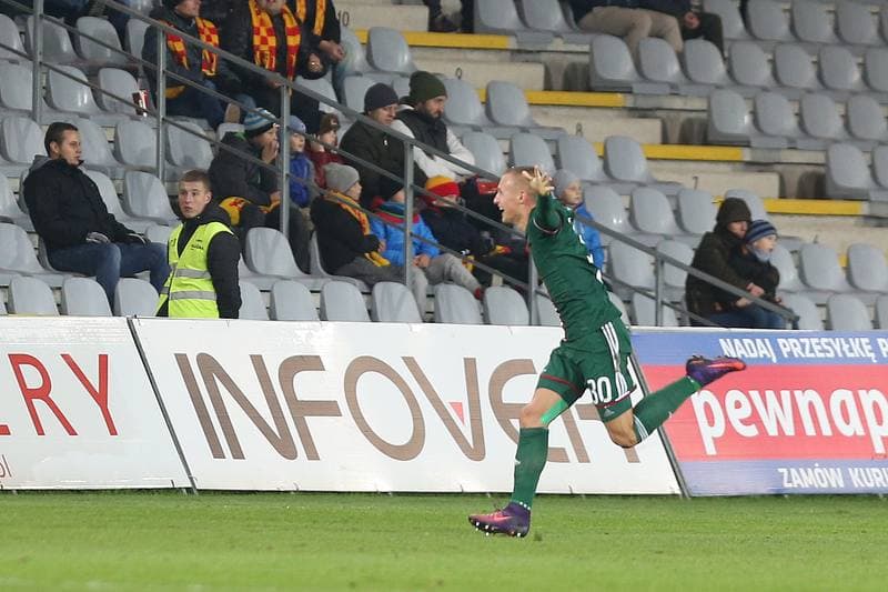 Football. Lotto Ekstraklasa. Korona Kielce - Slask Wroclaw. 17.10.2016