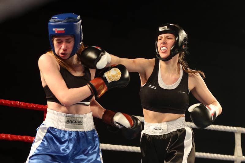 Kickboxing. WKN Challenge. Karyna Chaplinskaya - Justyna Ciborska. 12.05.2017