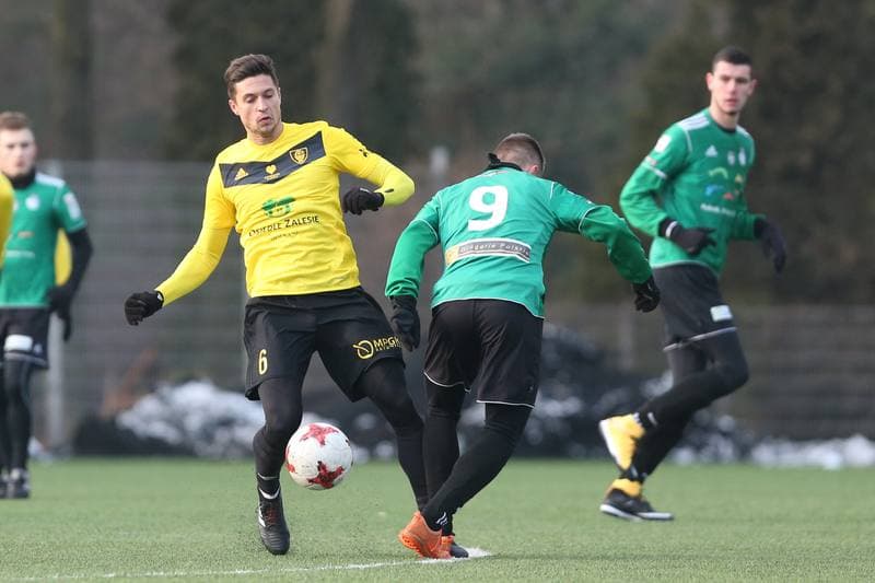 Football. Sparing. ROW 1964 Rybnik - GKS Katowice. 20.01.2018