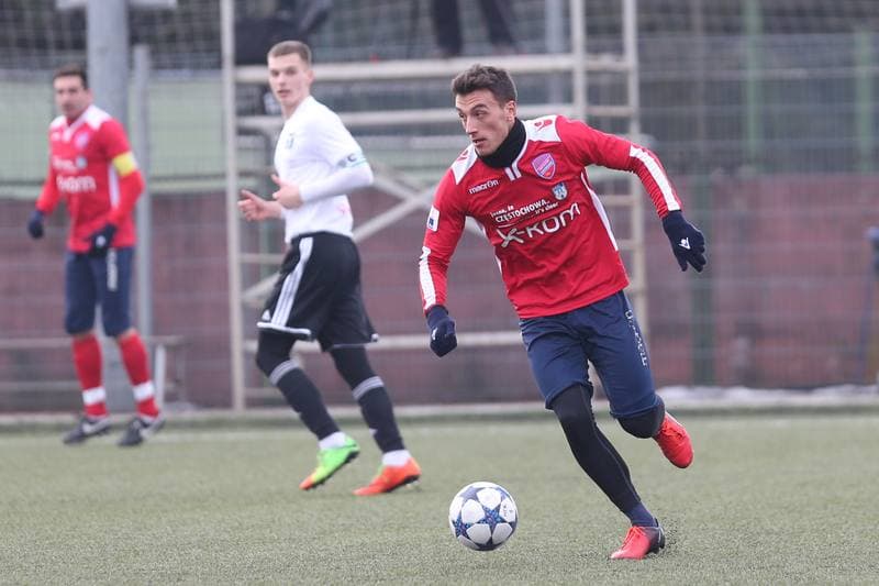 Football. Sparing. MFK Karvina - Rakow Czestochowa. 26.01.2018