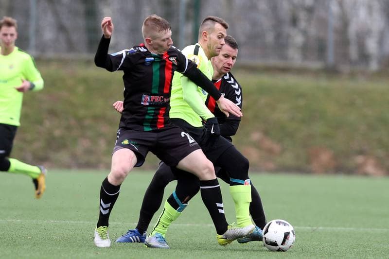 Football. Sparing. GKS Tychy - SFC Opava. 02.02.2018
