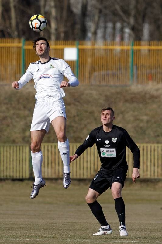 Football. II Liga. Rozwoj Katowice - GKS Belchatow. 24.03.2018