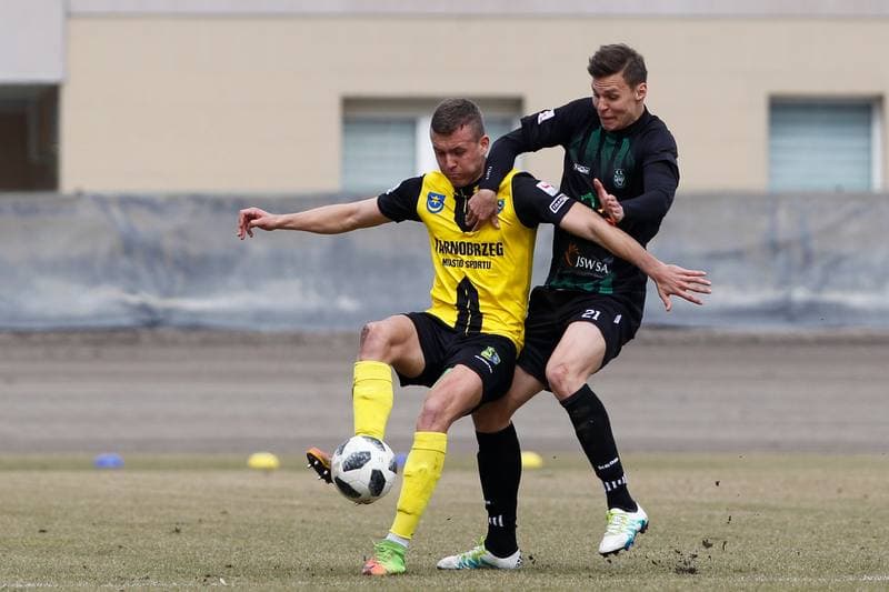 Football. II Liga. ROW 1964 Rybnik - Siarka Tarnobrzeg. 31.03.2018