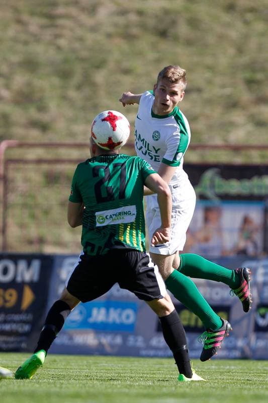 Football. II Liga. GKS 1962 Jastrzebie - Warta Poznan. 14.04.2018