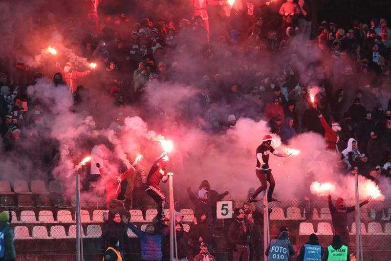 Football. Lotto Ekstraklasa. Zaglebie Sosnowiec - Legia Warsaw. 20.12.2018