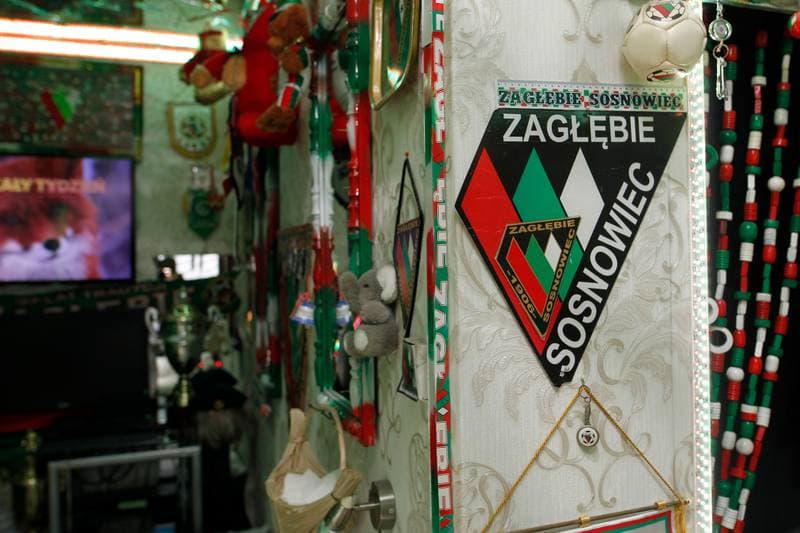 Football. Zaglebie Sosnowiec. Jerzy Wlodarczyk Guliwer. 18.12.2018