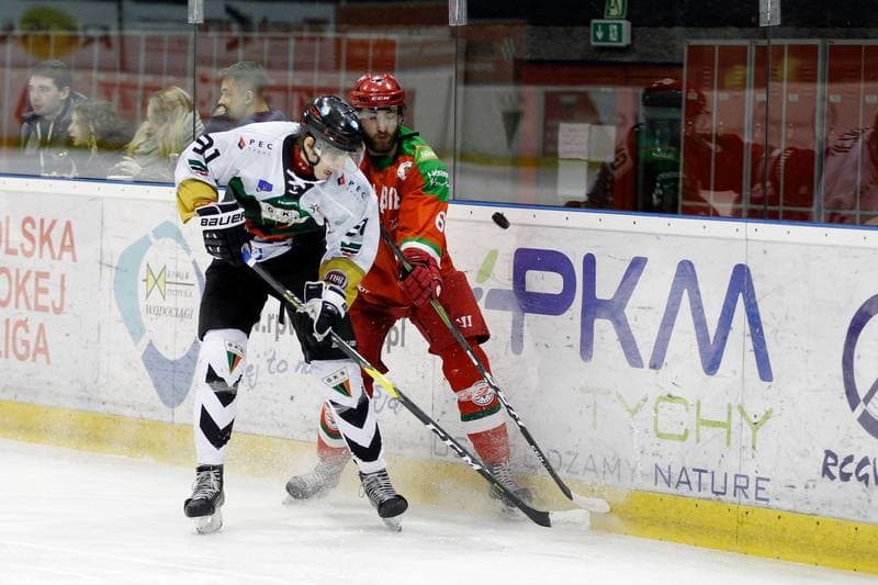 Ice Hockey. Polska Hokej Liga. GKS Tychy - Zaglebie Sosnowiec. 04.01.2019