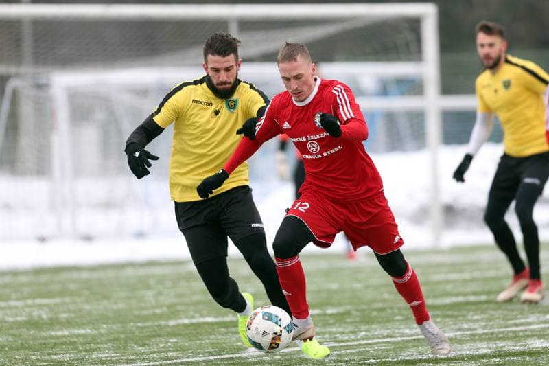Football. Sparing. GKS Katowice - Fotbal Trinec. 25.01.2019