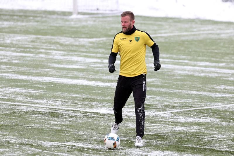 Football. Sparing. GKS Katowice - Fotbal Trinec. 25.01.2019