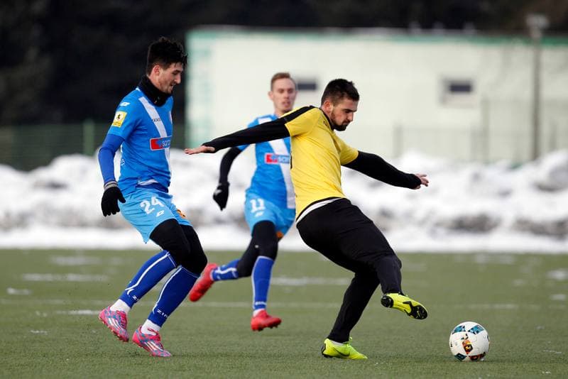 Football. Sparing. GKS Katowice - MFK Frydek-Mistek. 30.01.2019