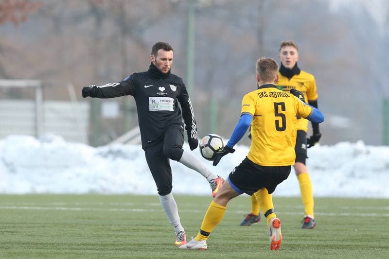 Football. Sparing. Rozwoj Katowice - GKS 1962 Jastrzebie. 30.01.2019