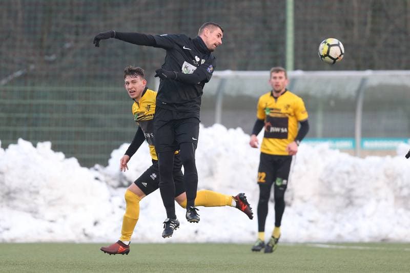 Football. Sparing. Rozwoj Katowice - GKS 1962 Jastrzebie. 30.01.2019