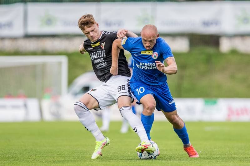 Football. Fortuna I Liga. Zaglebie Sosnowiec - Puszcza Niepolomice. 12.09.2021