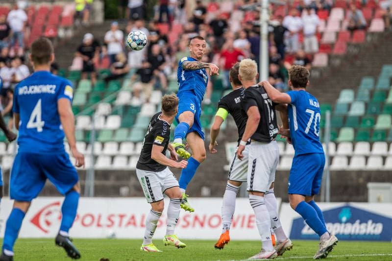 Football. Fortuna I Liga. Zaglebie Sosnowiec - Puszcza Niepolomice. 12.09.2021